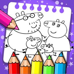  Peppa Pig Coloring Book